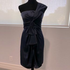 BCBG Maxazria navy dress size 2
